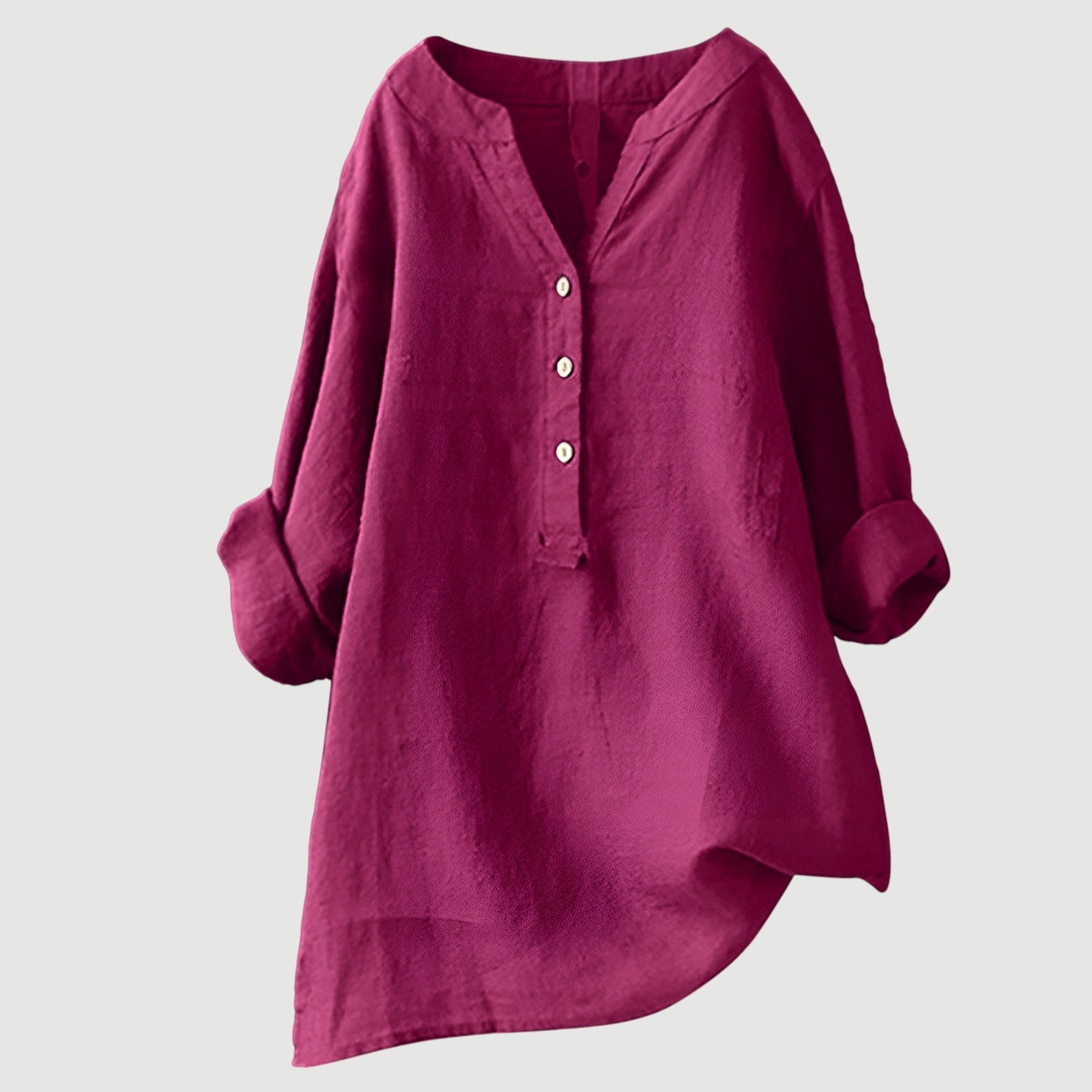 Lightweight Linen Blouse for Women | Casual Summer Top | Ideal for Everyday Wear and Outings