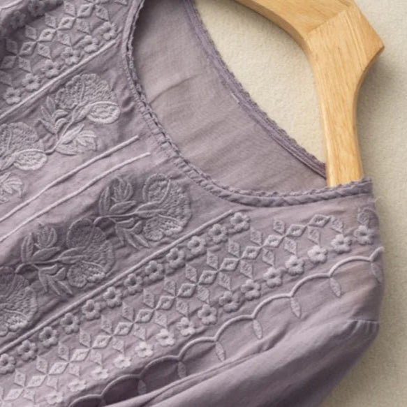 Lightweight Summer Blouse for Women | Casual Short Sleeve Top for Warm Weather Wear