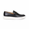 Croc Embossed Leather Loafers for Men | Comfortable Slip-On Casual Footwear | Stylish Everyday Shoes