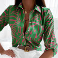 Green Lightweight Blouse | Women's Casual Top | Everyday Wear | Comfortable Fabric for Daily Use