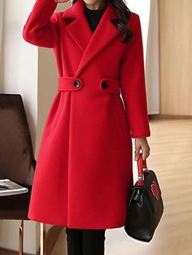 Long Formal Trench Coat for Women | Elegant Design | Ideal for Special Occasions and Events