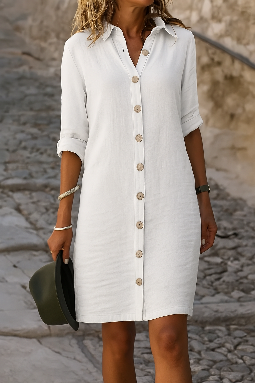 Lightweight Floral Spring Dress | Elegant Casual or Semi-Formal Wear