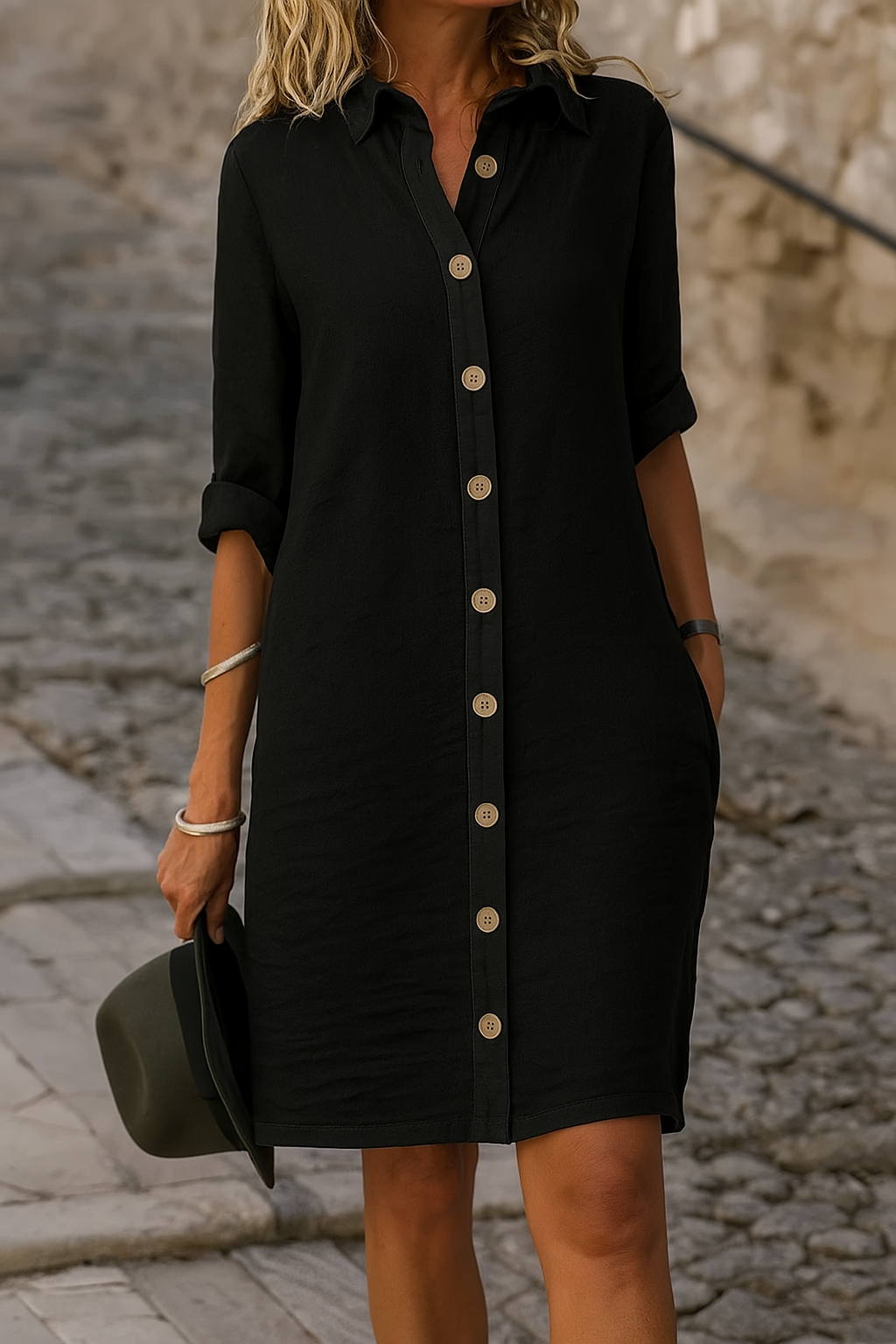 Lightweight Floral Spring Dress | Elegant Casual or Semi-Formal Wear