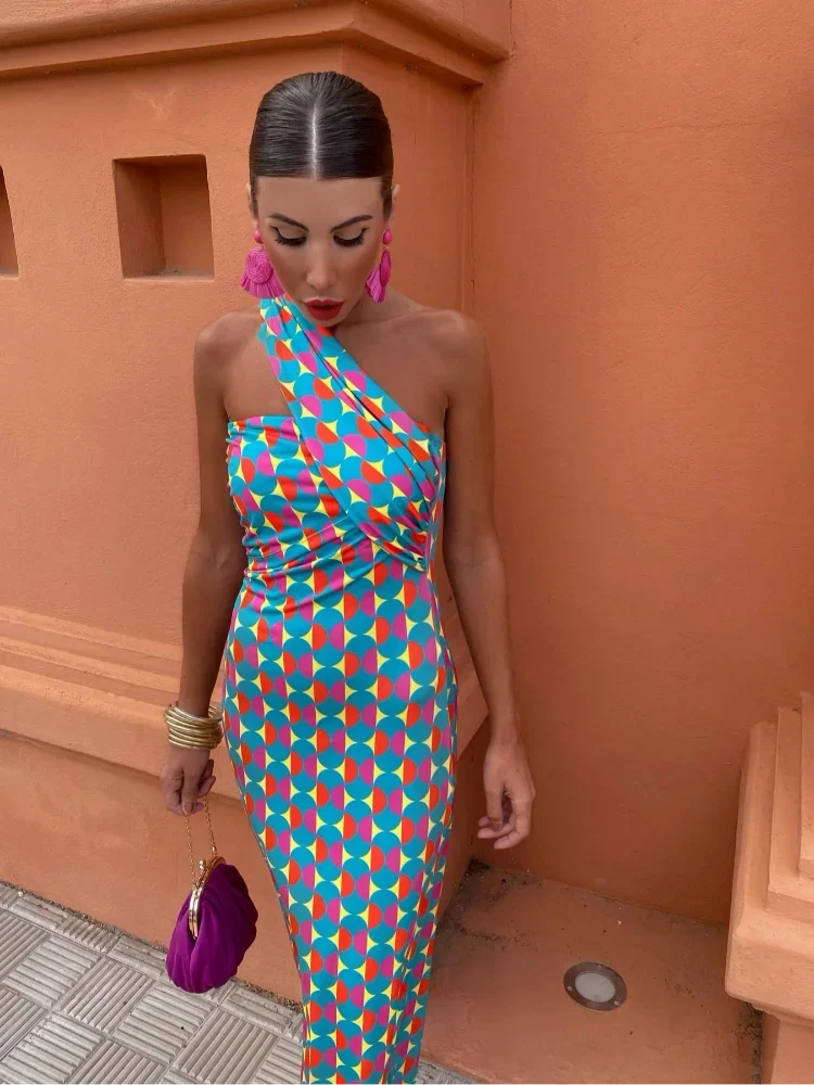 Lightweight A-Line Summer Dress | Sleeveless Design for Casual Outings and Beach Wear