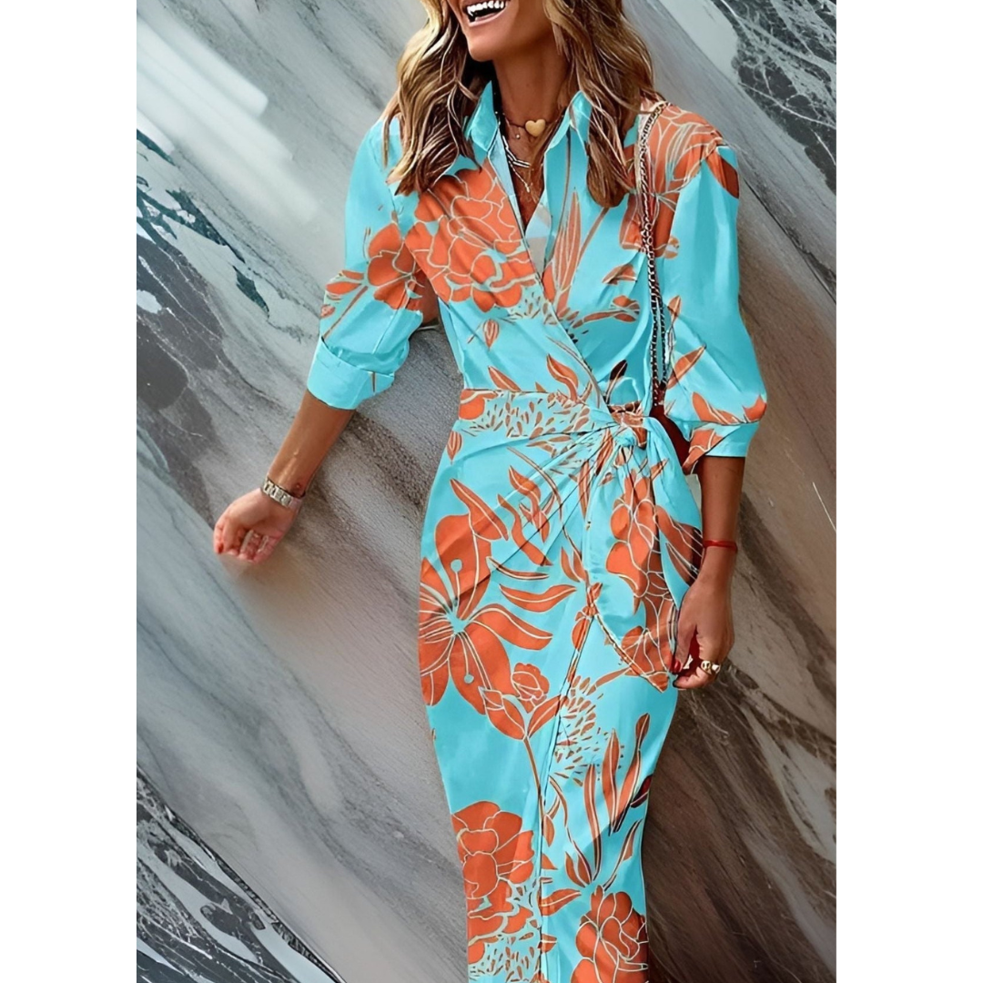 Wrap Dress for Women | Soft Fabric | Elegant Design for Casual or Formal Wear