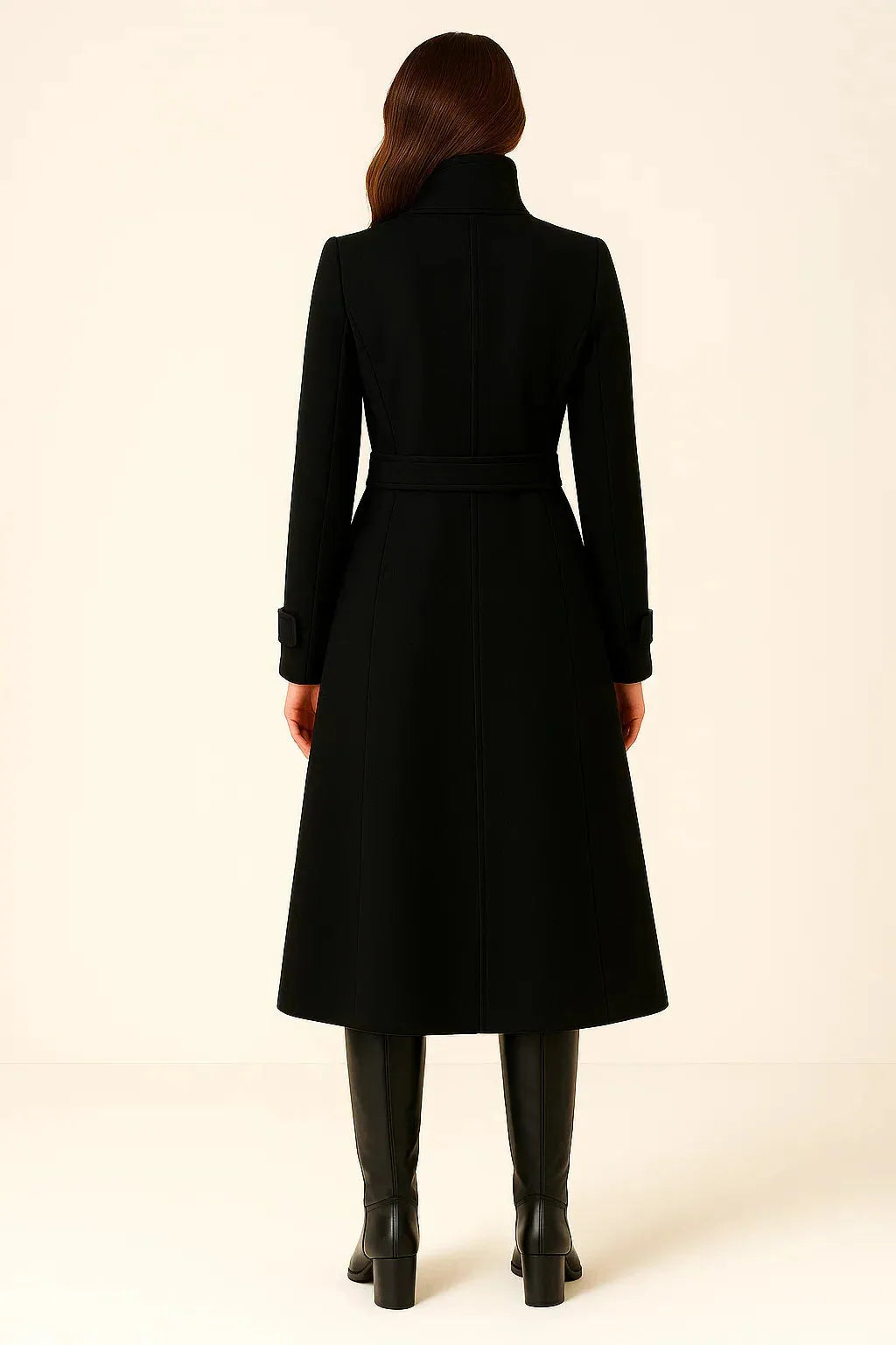 High-Neck Women's Winter Coat | Warm Insulated Outerwear for Cold Weather