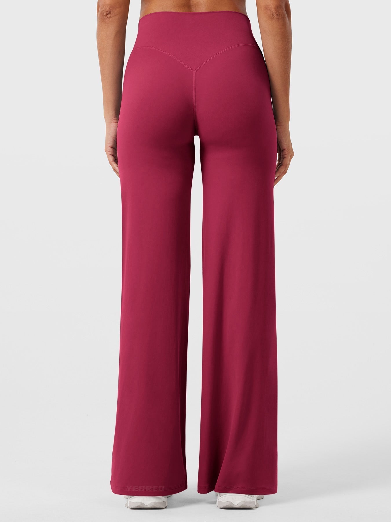 High Waist Flared Pants for Women | Lightweight Summer Fabric | Casual Chic Design | Ideal for Warm Weather Wear