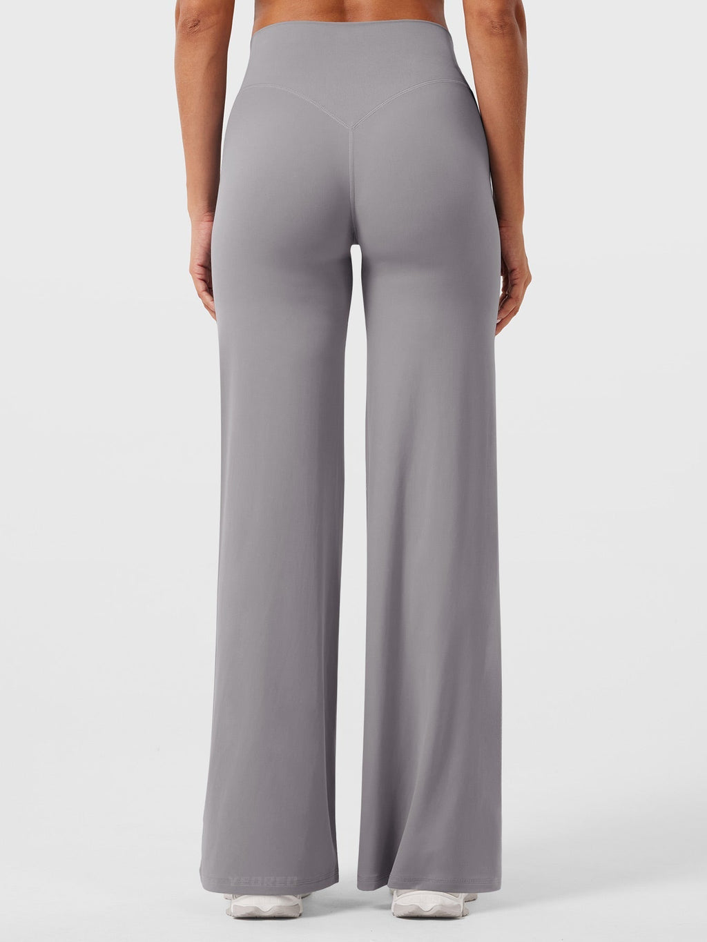 High Waist Flared Pants for Women | Lightweight Summer Fabric | Casual Chic Design | Ideal for Warm Weather Wear