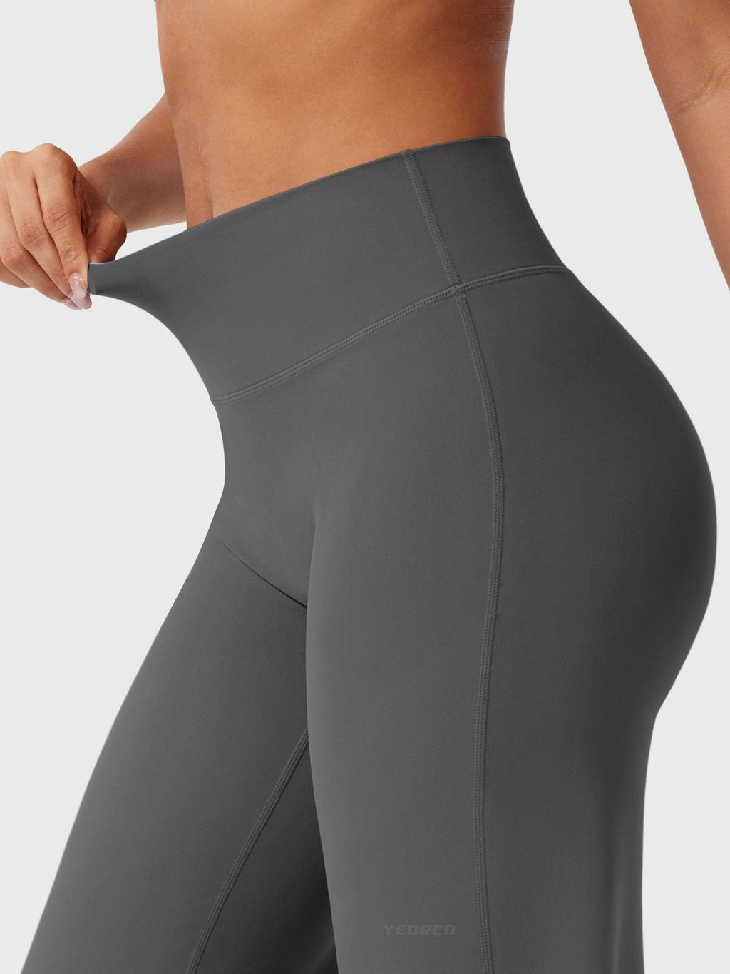 High Waist Flared Pants for Women | Lightweight Summer Fabric | Casual Chic Design | Ideal for Warm Weather Wear