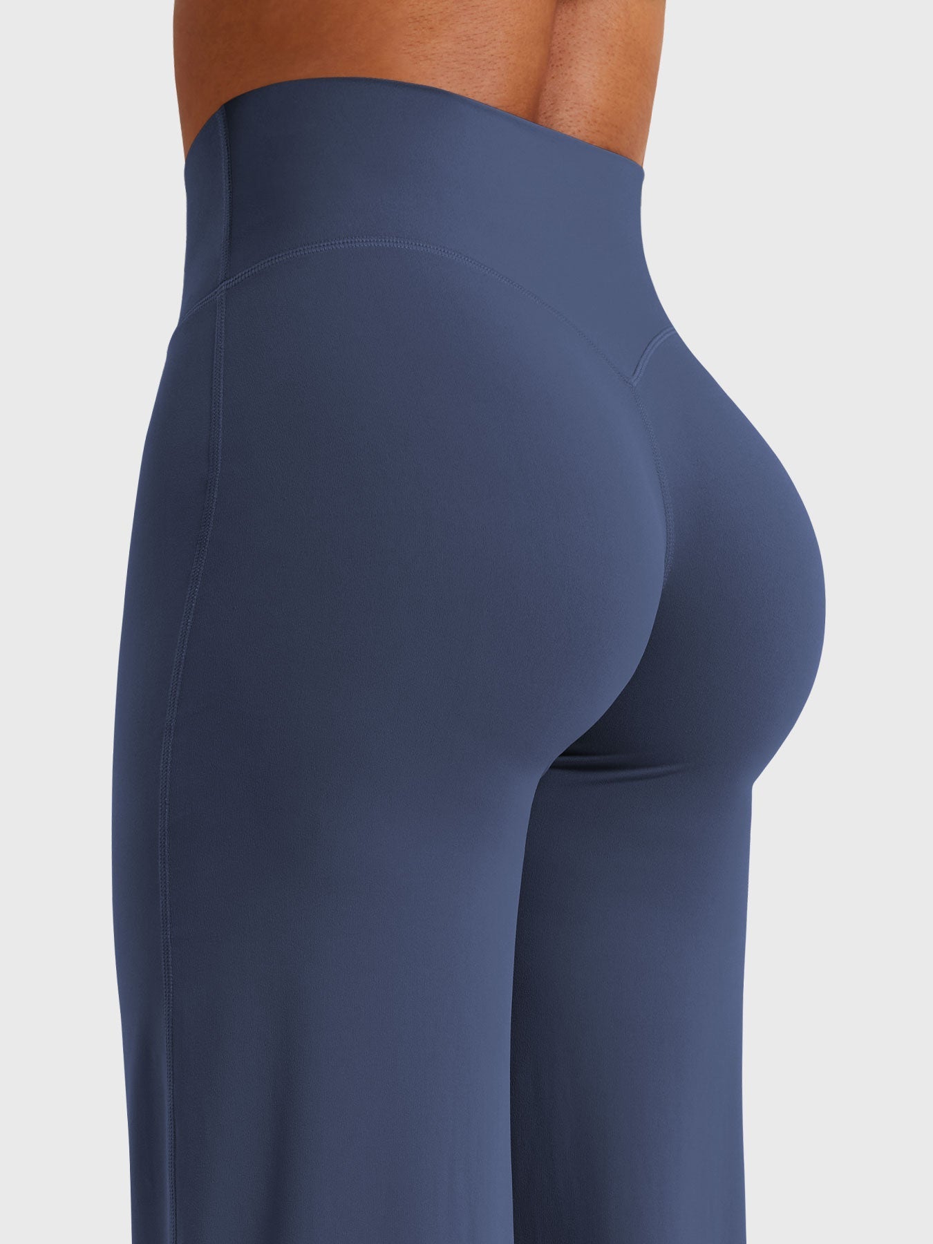 High Waist Flared Pants for Women | Lightweight Summer Fabric | Casual Chic Design | Ideal for Warm Weather Wear