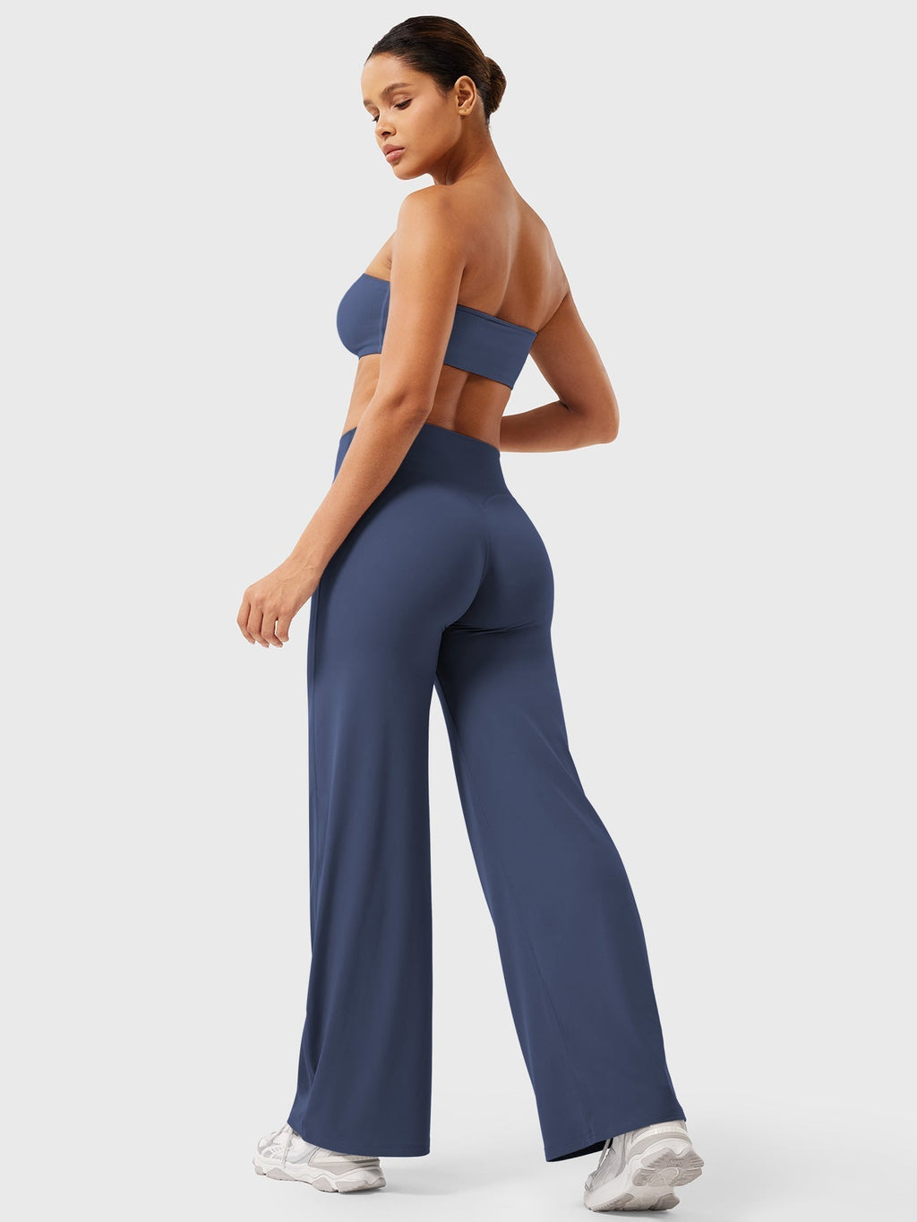 High Waist Flared Pants for Women | Lightweight Summer Fabric | Casual Chic Design | Ideal for Warm Weather Wear