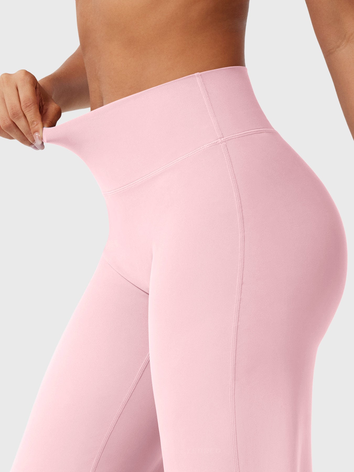 High Waist Flared Pants for Women | Lightweight Summer Fabric | Casual Chic Design | Ideal for Warm Weather Wear