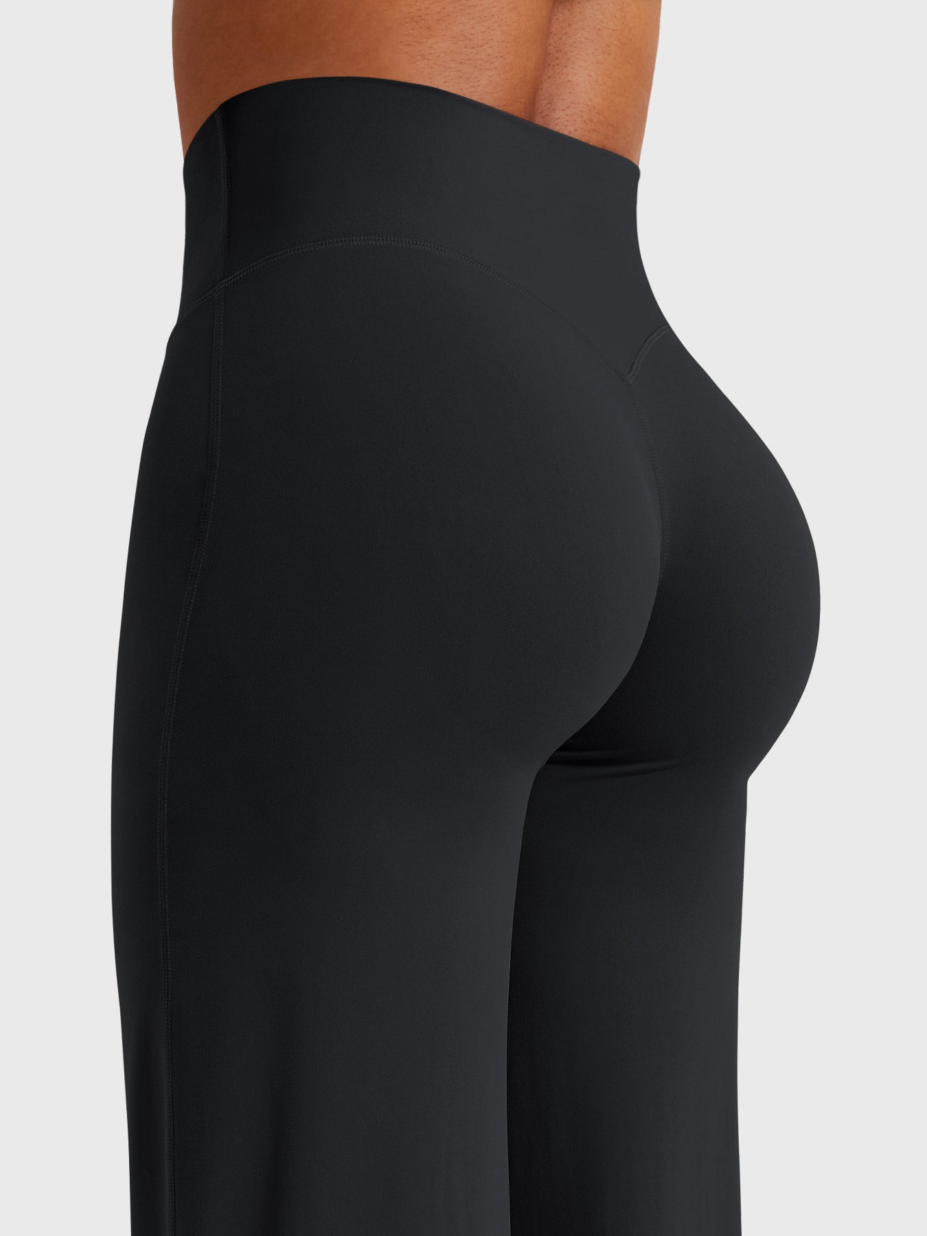 High Waist Flared Pants for Women | Lightweight Summer Fabric | Casual Chic Design | Ideal for Warm Weather Wear