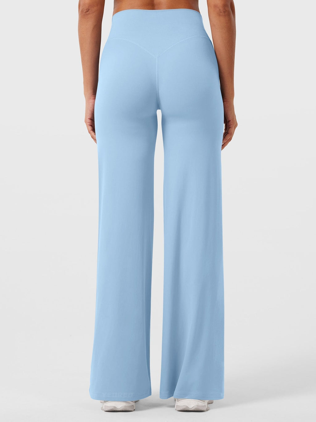 High Waist Flared Pants for Women | Lightweight Summer Fabric | Casual Chic Design | Ideal for Warm Weather Wear
