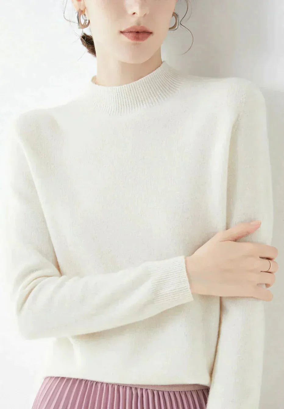 Luxury Cashmere Sweater for Women | Soft, Cozy Knitwear for Everyday Wear