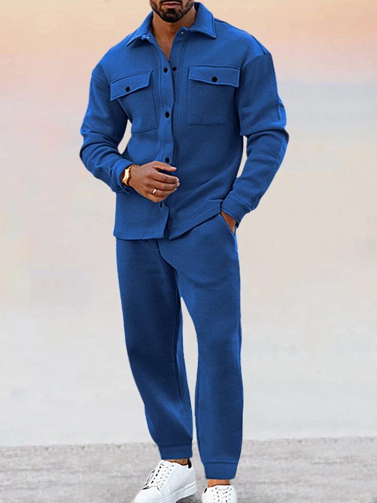 Men's Athleisure 2-Piece Set | Comfortable Fabric | Casual Activewear Outfit