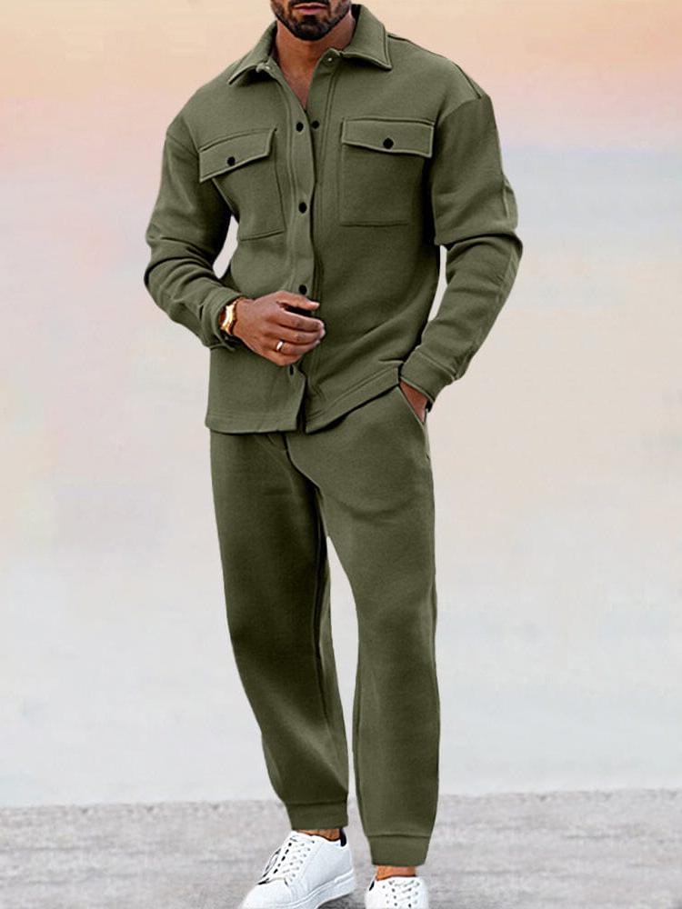 Men's Athleisure 2-Piece Set | Comfortable Fabric | Casual Sportswear Outfit