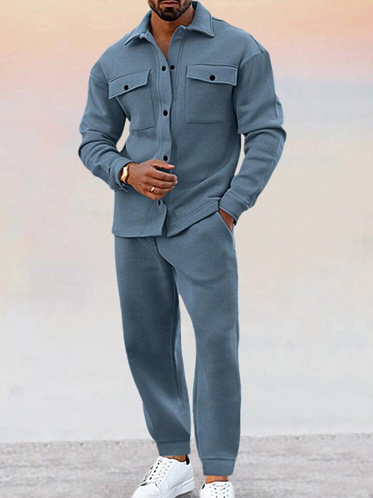 Men's Athleisure 2-Piece Set | Comfortable Fabric | Casual Sportswear Outfit