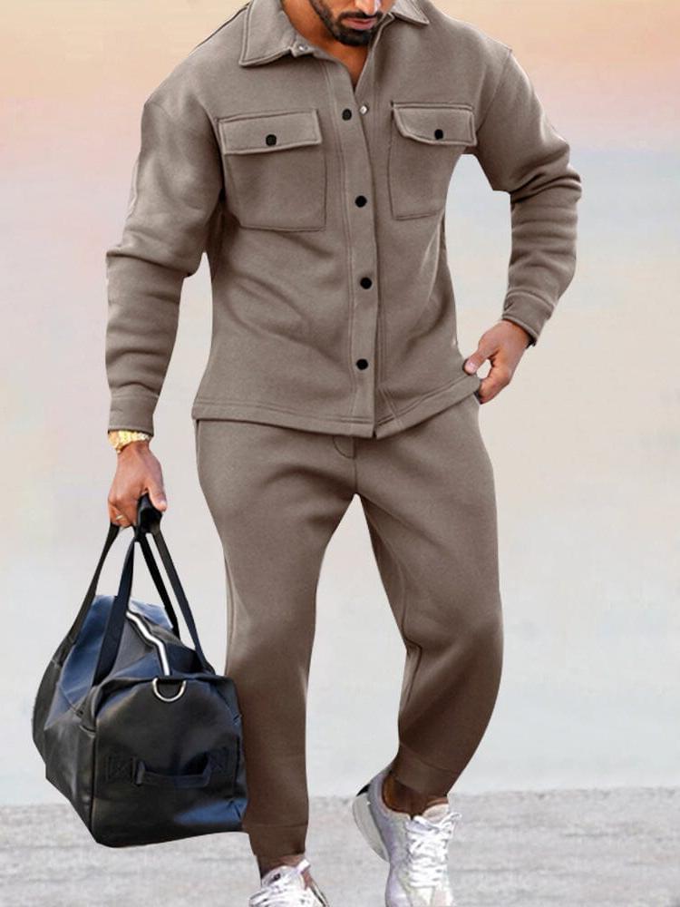 Men's Athleisure 2-Piece Set | Comfortable Fabric | Casual Sportswear Outfit