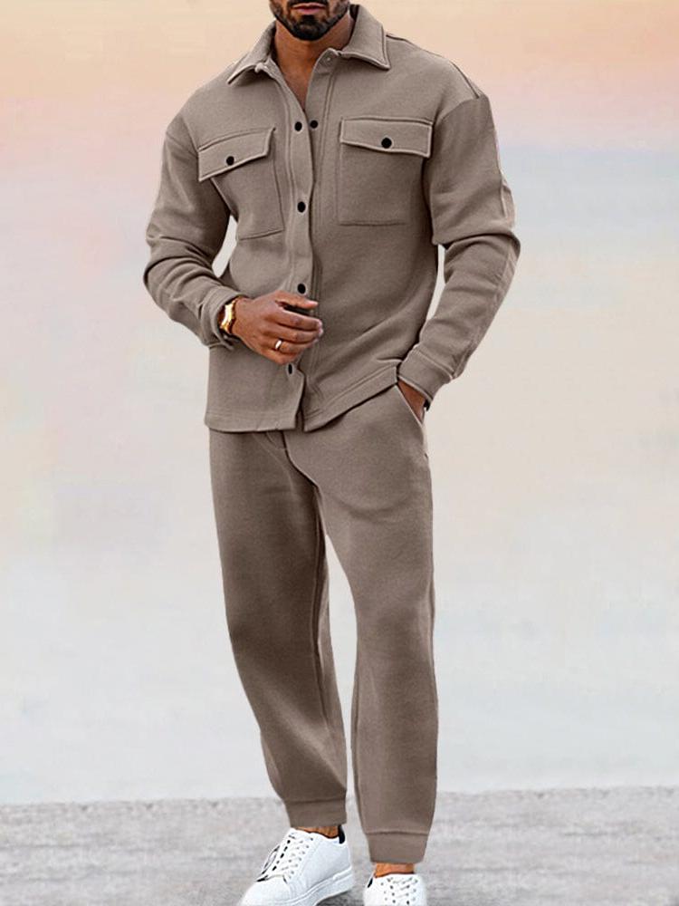 Men's Athleisure 2-Piece Set | Comfortable Fabric | Casual Sportswear Outfit