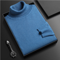Men's Cashmere-Cotton Turtleneck Sweater for Luxury Comfort and Style