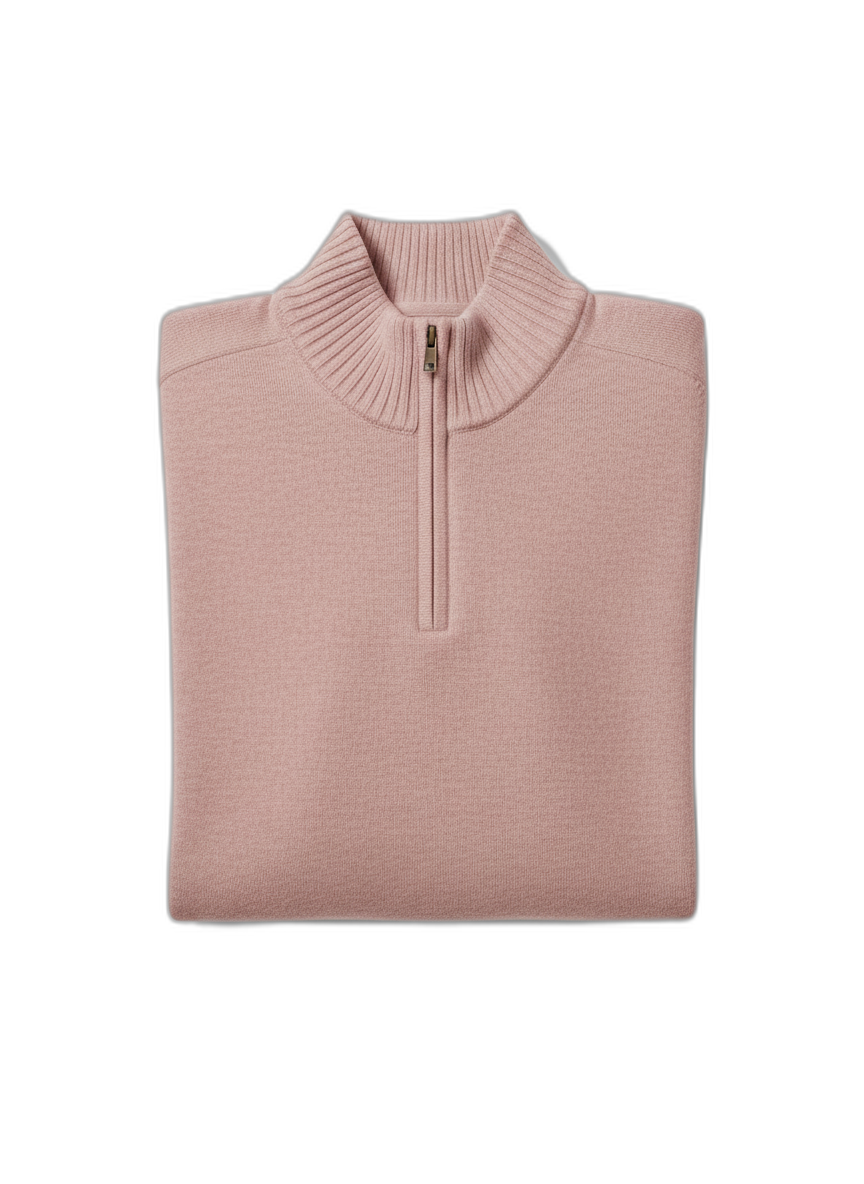 Men's Cashmere Zipper Sweater - Soft Knitwear for Casual and Formal Occasions - Versatile and Stylish Design