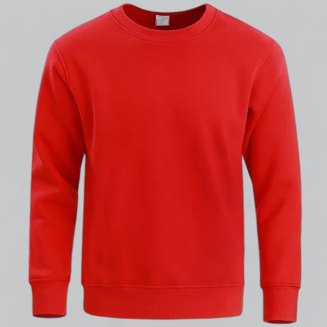 Men's Crew Neck Sweatshirt | Soft Cotton Blend | Casual Style | Everyday Comfort Wear