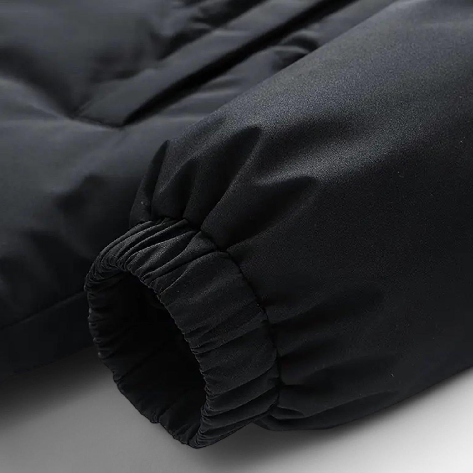 Men's Waterproof Windproof Down Puffer Jacket - Insulated Winter Coat for Outdoor Activities