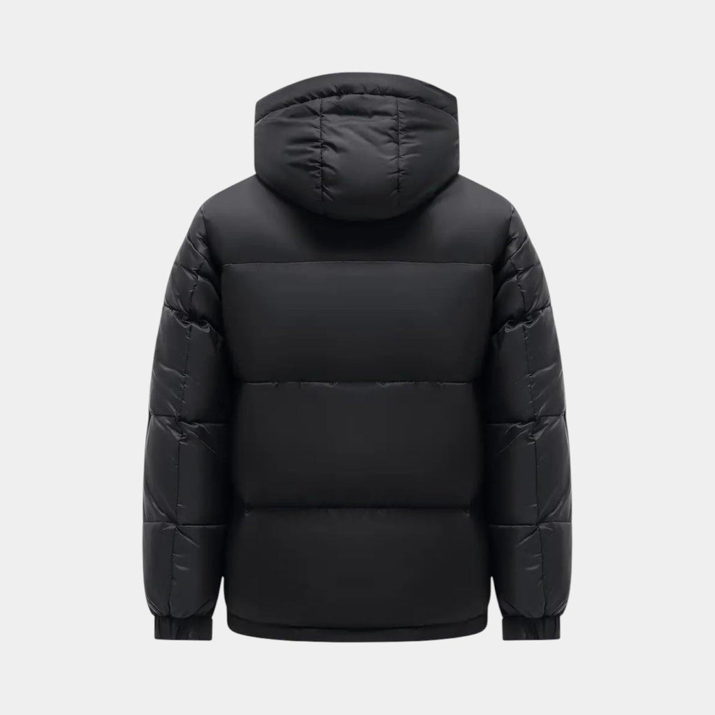 Men's Down Puffer Jacket - Heavyweight Insulated Outerwear for Cold Weather Casual Wear