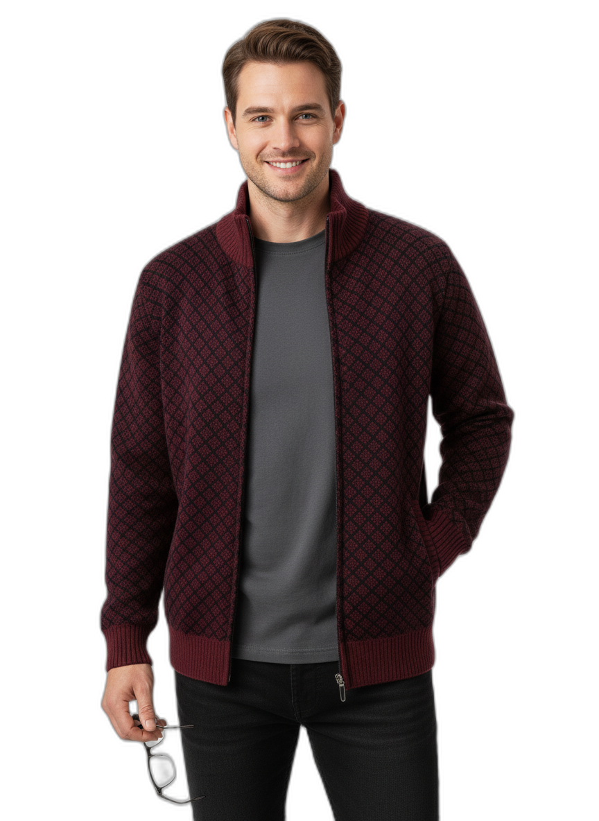 Men's Knitted Pullover Sweater | Soft Knit Fabric | Casual Style for Everyday Wear | Comfortable Fit