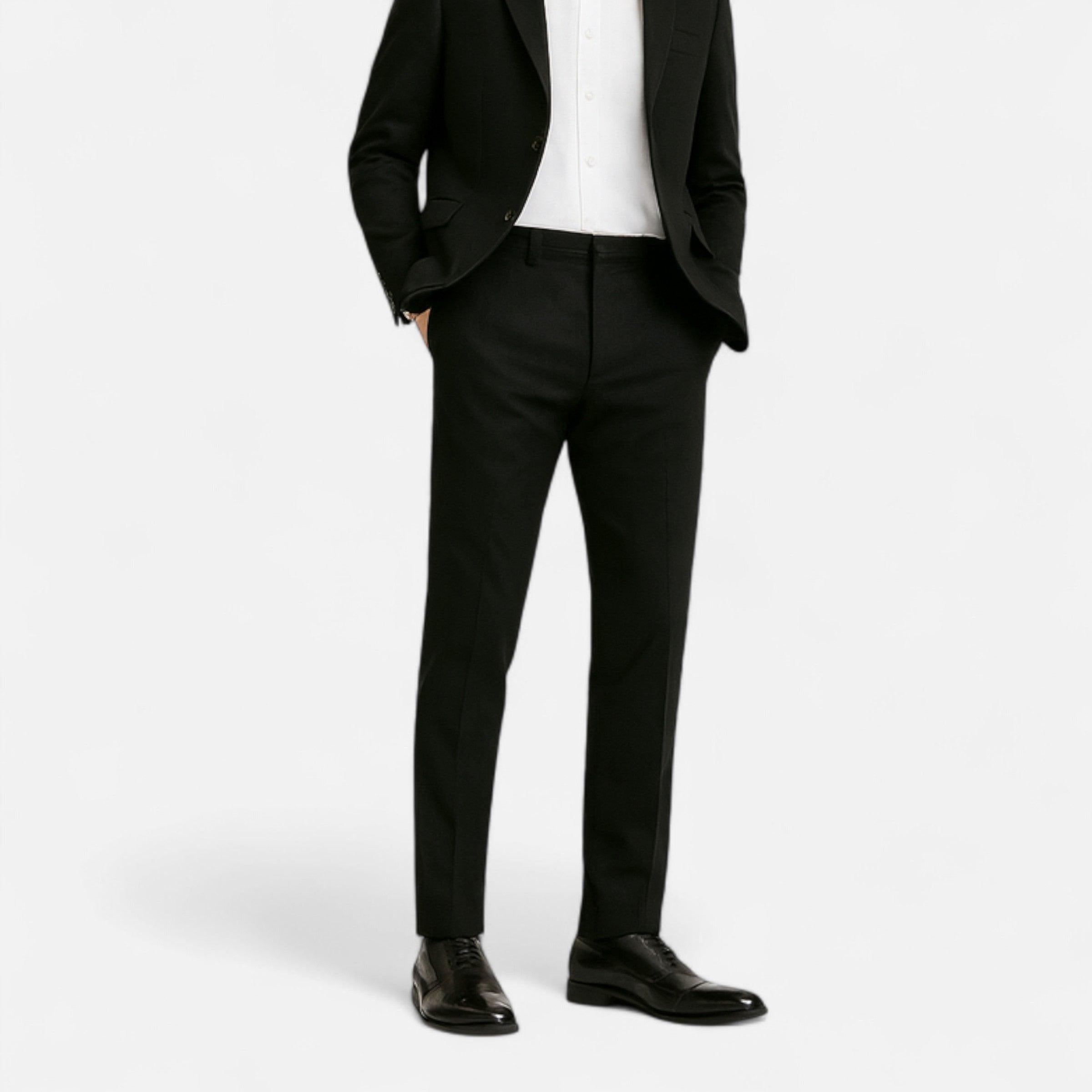 Men's Leather Carved Dress Shoes | Classic Formal Footwear for Weddings, Business, and Special Events