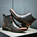 Men's Leather Dress Boots | Refined Style for Formal Occasions