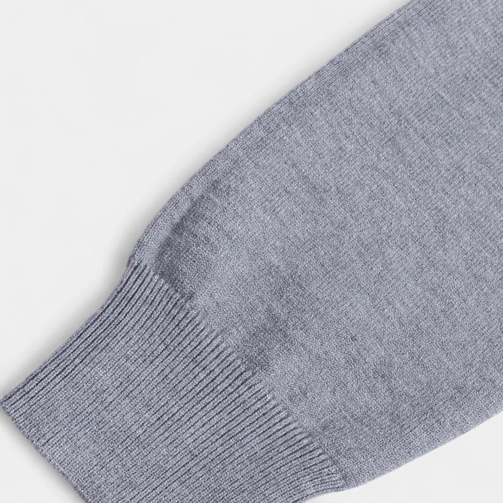 Lightweight Cotton Crew-Neck Sweater for Men - Fine-Knit Casual Jumper for Everyday Wear in Multiple Sizes