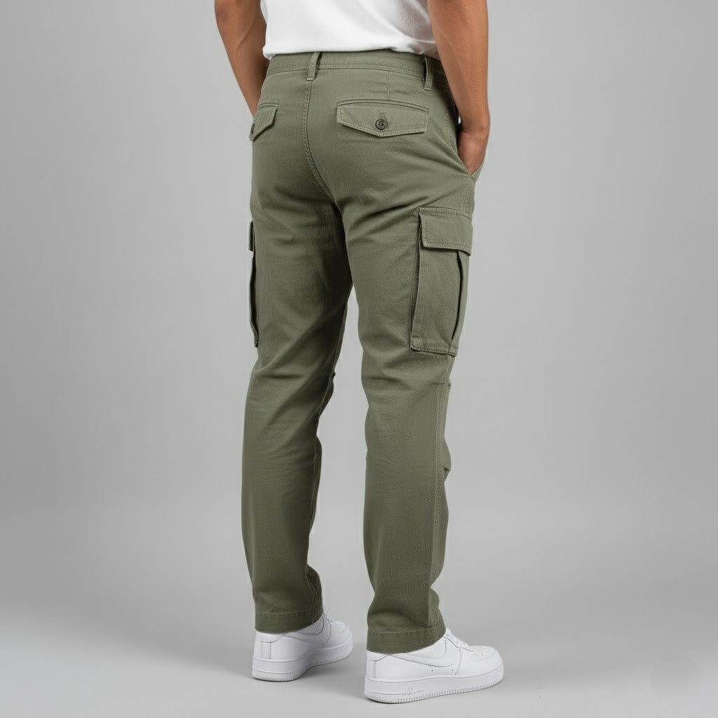 Men's Cargo Pants | Relaxed Fit, Side Pockets | Casual Streetwear for Everyday Use