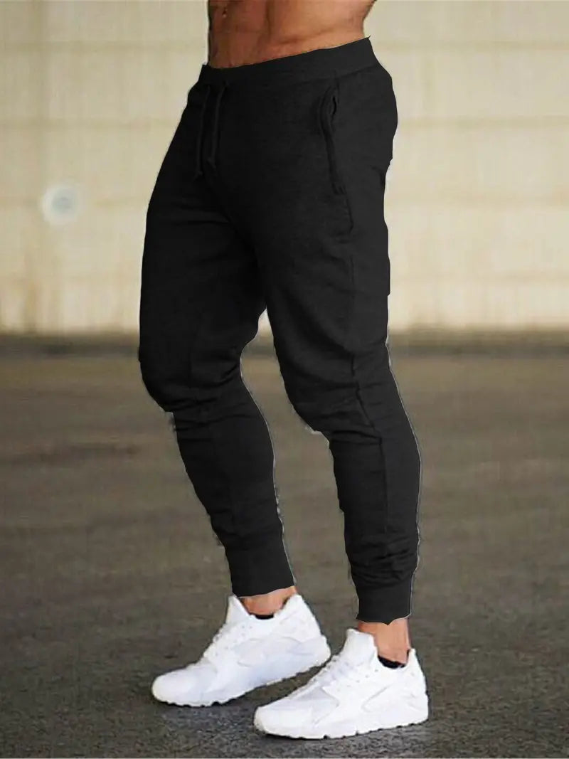 Men's Jogger Pants | Lightweight Fabric | Relaxed Fit | Ideal for Gym and Casual Wear