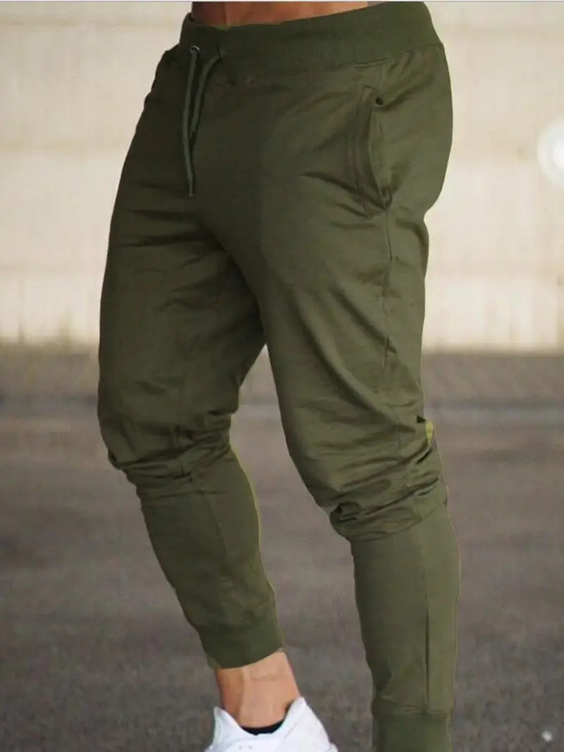 Men's Jogger Pants | Lightweight Fabric | Relaxed Fit | Ideal for Gym and Casual Wear