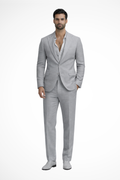 Men's Relaxed Fit Linen Suit for Summer Weddings - Comfortable Wedding Guest Attire