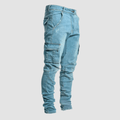 Men's Stretch Cargo Jeans | Comfortable Denim | Versatile Casual Wear
