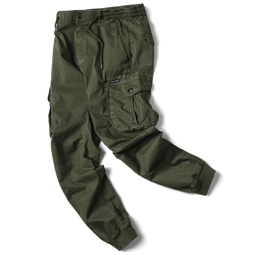 Men's Stretch Fit Cargo Pants | Durable Utility Pockets | Comfortable Workwear for Outdoor and Casual Activities
