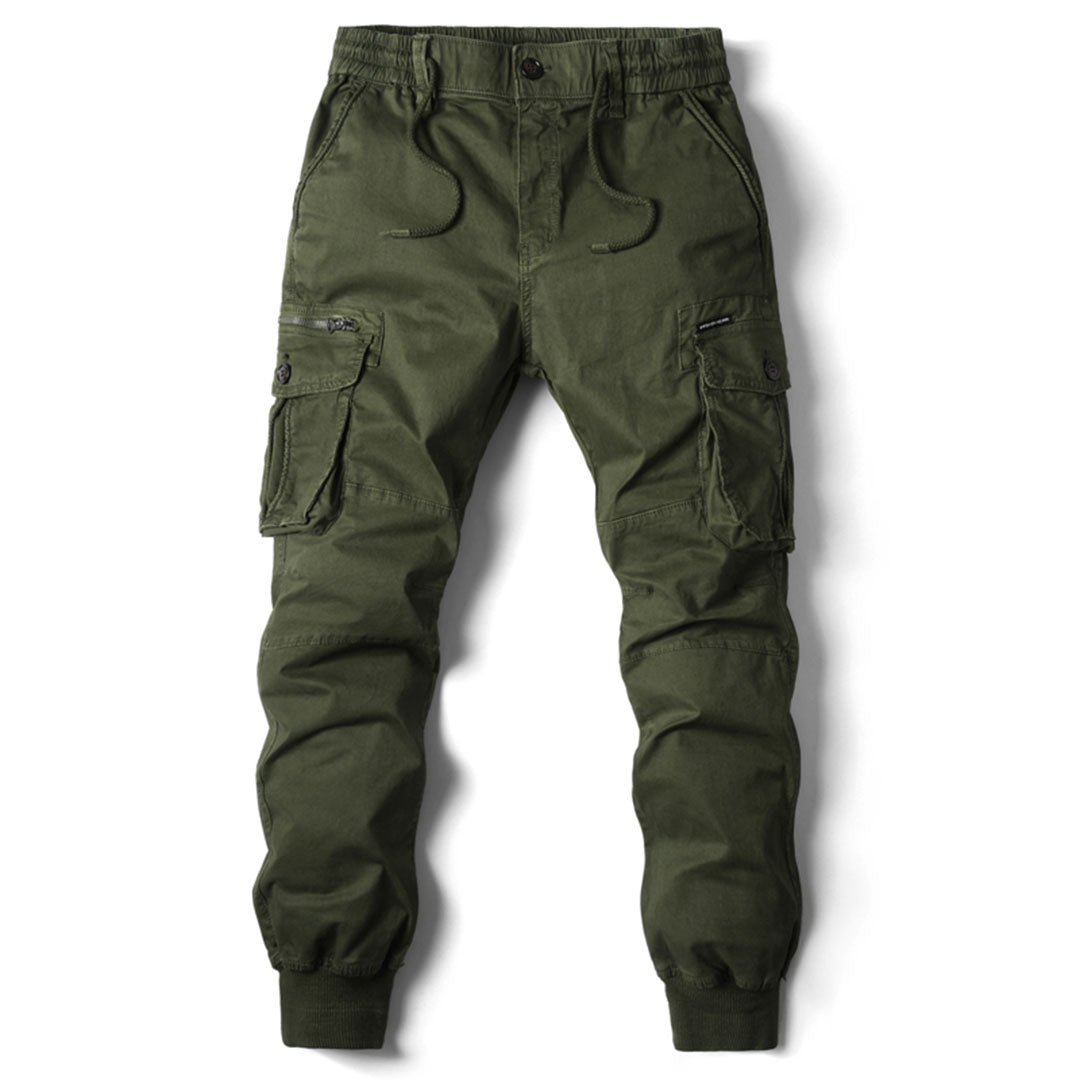 Men's Stretch Fit Cargo Pants | Durable Utility Pockets | Comfortable Workwear for Outdoor and Casual Activities