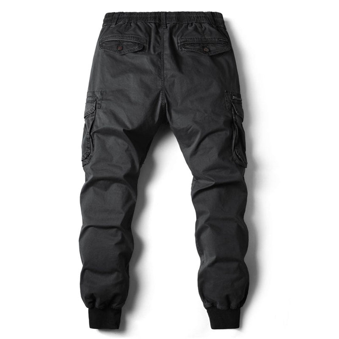 Men's Stretch Fit Cargo Pants | Durable Utility Pockets | Comfortable Workwear for Outdoor and Casual Activities