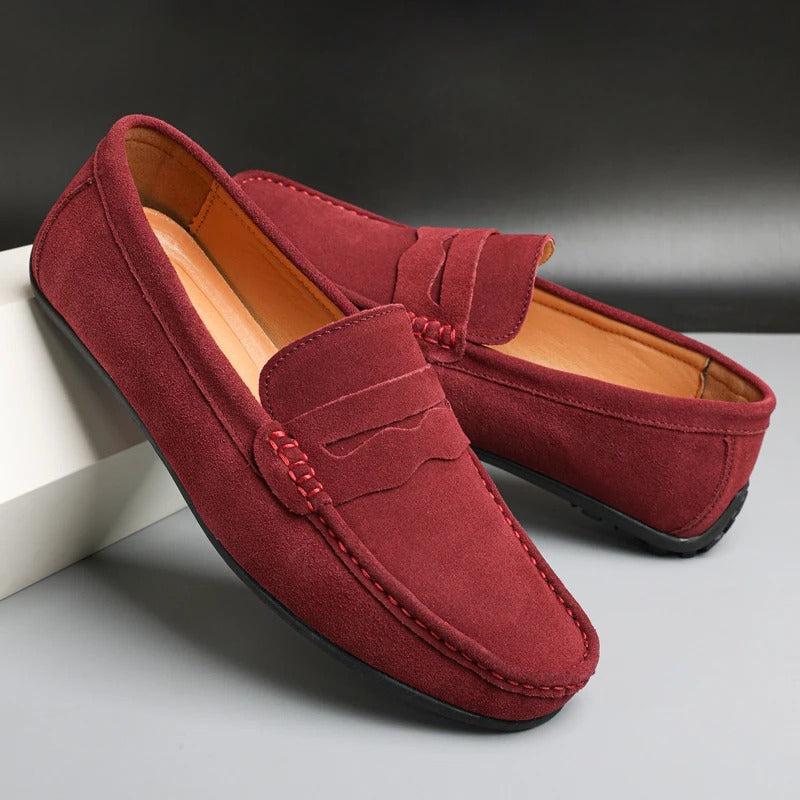 Men's Suede Classic Loafers | Stylish Casual Footwear for Everyday Wear
