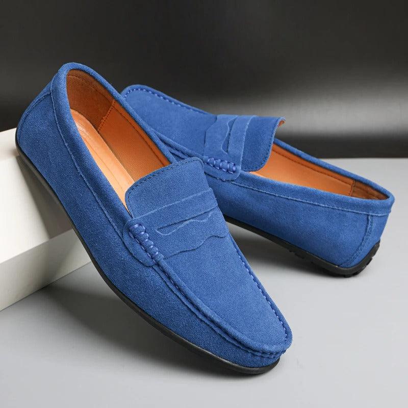 Men's Suede Classic Loafers | Stylish Casual Footwear for Everyday Wear