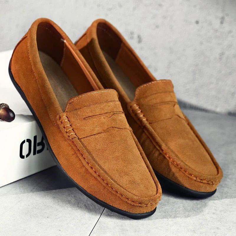 Men's Suede Classic Loafers | Stylish Casual Footwear for Everyday Wear