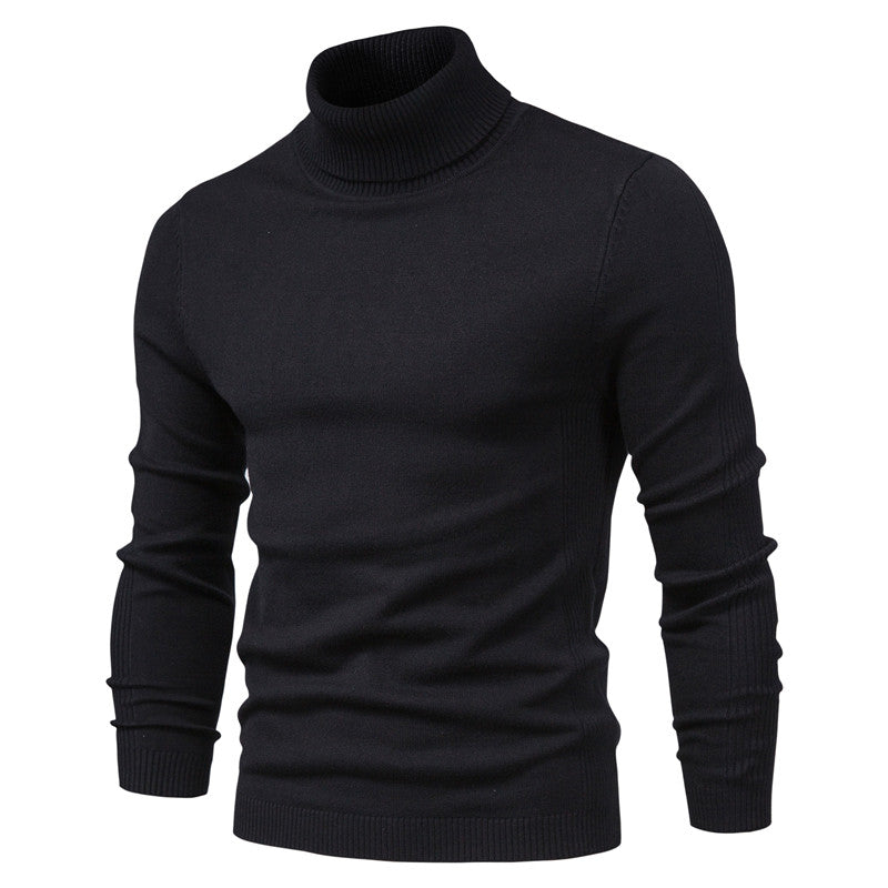 Men's Turtleneck Sweater | Soft Knit Fabric | Casual Everyday Wear | Comfortable Fit for All Seasons