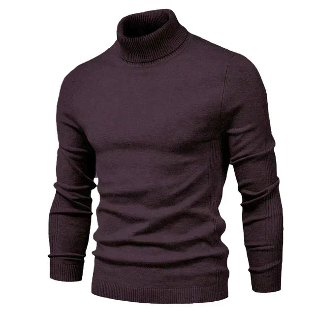Men's Turtleneck Sweater | Soft Knit Fabric | Casual Everyday Wear | Comfortable Fit for All Seasons