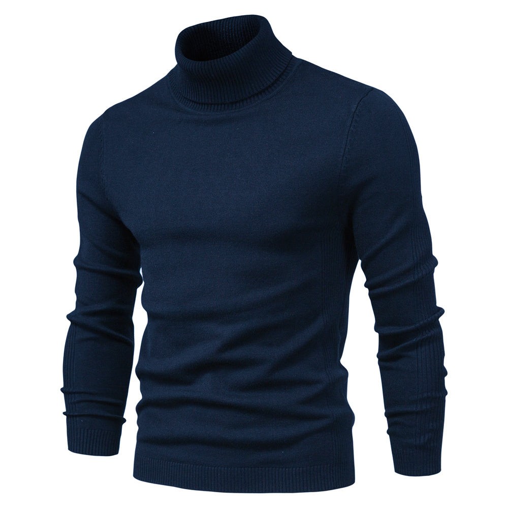 Men's Turtleneck Sweater | Soft Knit Fabric | Casual Everyday Wear | Comfortable Fit for All Seasons