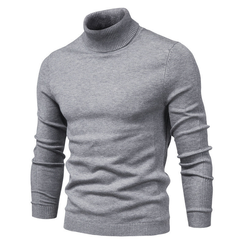 Men's Turtleneck Sweater | Soft Knit Fabric | Casual Everyday Wear | Comfortable Fit for All Seasons