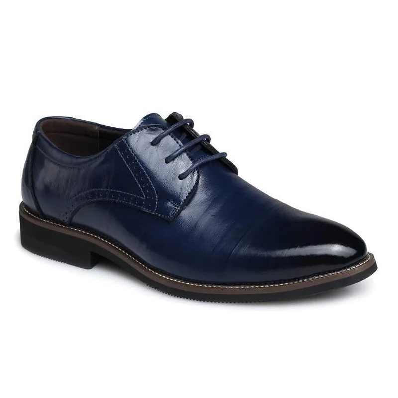 Men's Vegan Leather Oxford Shoes | Smart Casual Footwear for Work & Events
