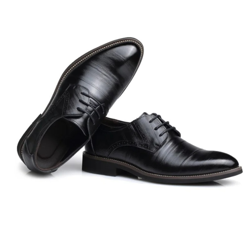 Men's Vegan Leather Oxford Shoes | Smart Casual Footwear for Work & Events